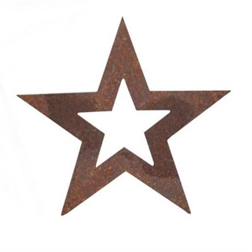 Stjerne Vega 10x10 rust
